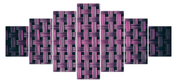 Obraz fialové textury (210x100 cm)