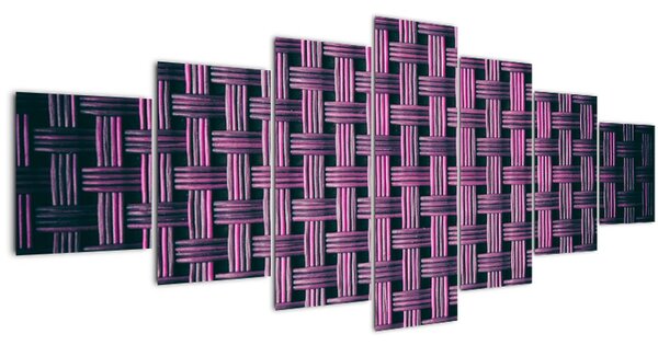 Obraz fialové textury (210x100 cm)