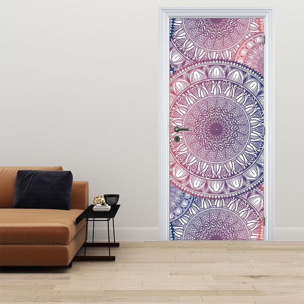 Fototapeta na dveře - Mandaly (95x205cm)