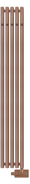 Oltens Stang koupelnový radiátor designově 180x26 cm měděná kartáčovaný 55017610