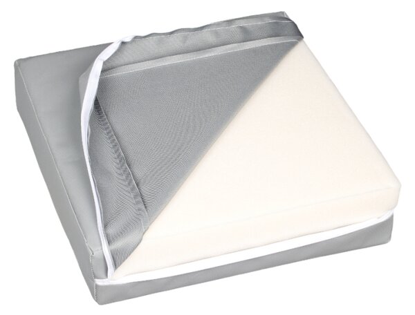 Bellatex Sedák nepromokavý 40x40x10 cm světle šedá