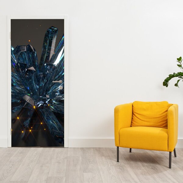 Fototapeta na dveře - Krystal (95x205cm)