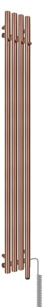 Oltens Stang elektrický radiátor 180x20.5 cm měděná kartáčovaný 55112610