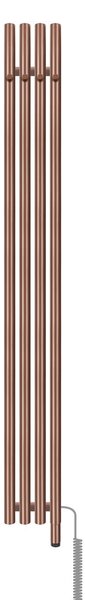 Oltens Stang elektrický radiátor 180x20.5 cm měděná kartáčovaný 55112610