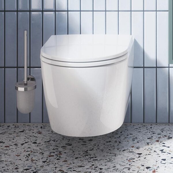 Grohe Start wc mísa se sedátkem s pomalým sklápěním závěsná bez splachovacího kruhu bílá 103848SH00