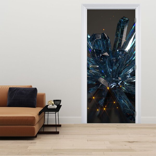 Fototapeta na dveře - Krystal (95x205cm)