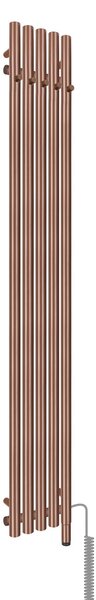 Oltens Stang elektrický radiátor 180x26 cm měděná kartáčovaný 55117610