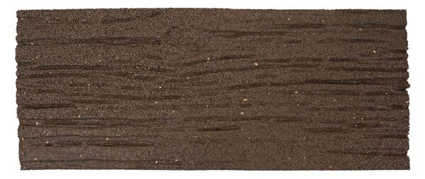 Zahradní nášlap RAILROAD TIE, hnědý, gumový MHEU5000077