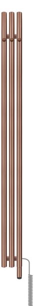 Oltens Stang elektrický radiátor 180x15 cm měděná kartáčovaný 55111610