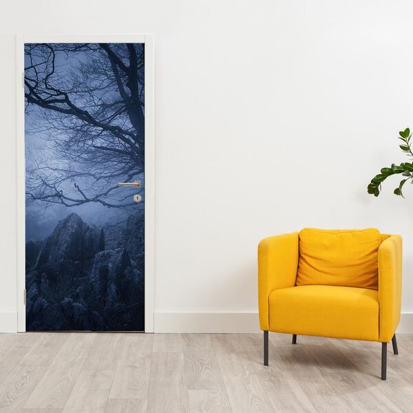 Fototapeta na dveře - Temný les (95x205cm)