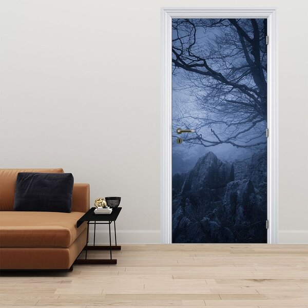 Fototapeta na dveře - Temný les (95x205cm)