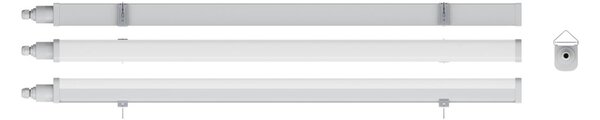 Solight LED osvětlení prachotěsné, IP65, 36W, 4320lm, 3CCT - volitelná chromatičnost, 127cm WO536