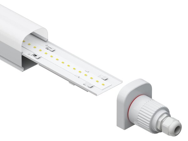 Solight LED osvětlení prachotěsné, IP65, 36W, 4320lm, 3CCT - volitelná chromatičnost, 127cm WO536