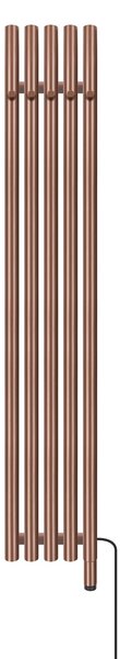 Oltens Stang elektrický radiátor 150x26 cm měděná kartáčovaný 55121610