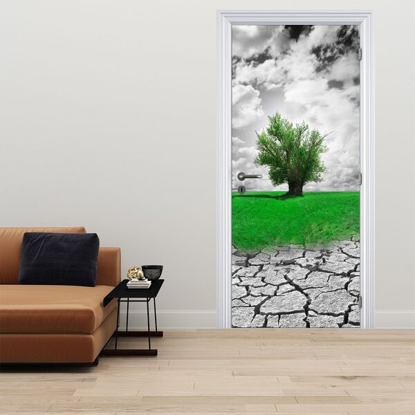 Fototapeta na dveře - Kus přírody ve městě (95x205cm)