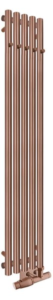 Oltens Stang koupelnový radiátor designově 150x26 cm měděná kartáčovaný 55021610
