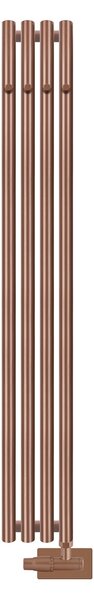Oltens Stang koupelnový radiátor designově 150x20.5 cm měděná kartáčovaný 55020610