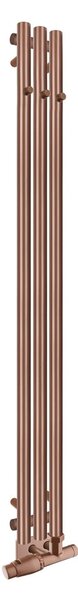 Oltens Stang koupelnový radiátor designově 150x15 cm měděná kartáčovaný 55019610