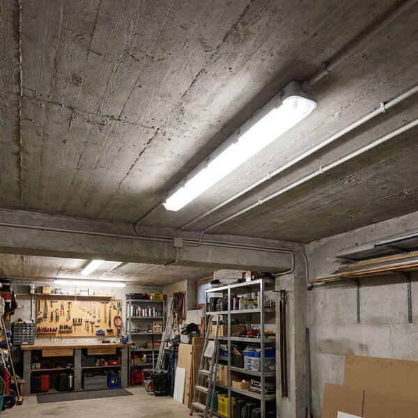 Solight LED osvětlení prachotěsné, IP65, 50W, 7000lm, 4000K, 125cm, Lifud, 5let záruka WPT-50W-002