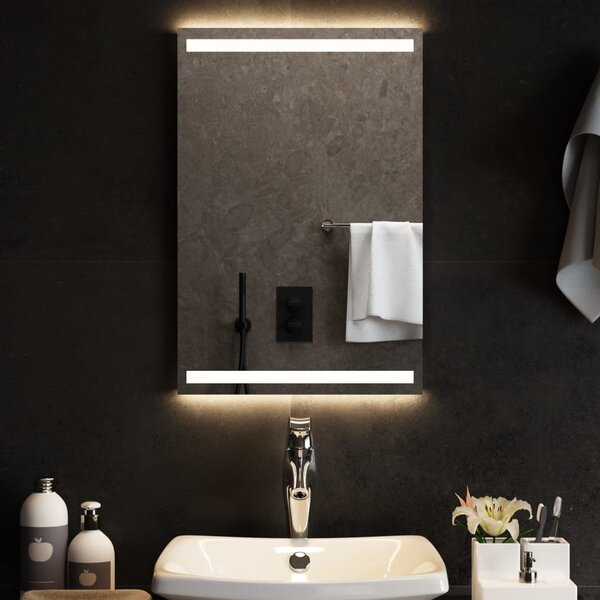 Koupelnové zrcadlo s LED osvětlením 40x60 cm