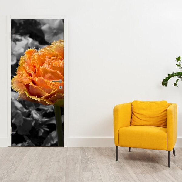 Fototapeta na dveře - Květ (95x205cm)