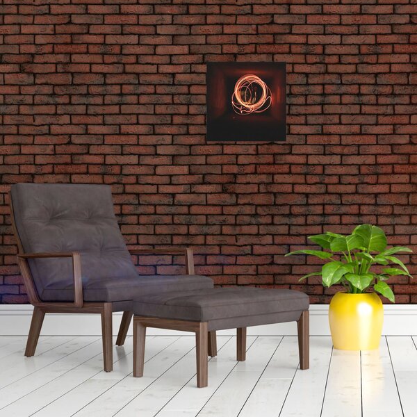 Obraz - čáry v tunelu (30x30 cm)
