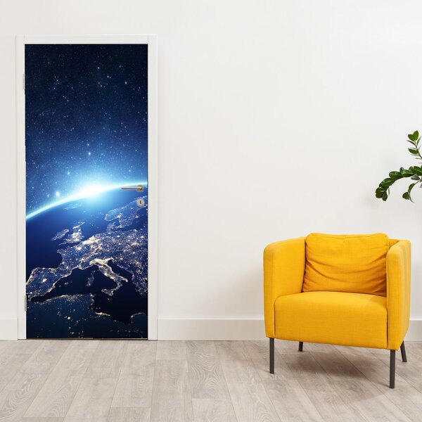 Fototapeta na dveře - Planeta Země (95x205cm)