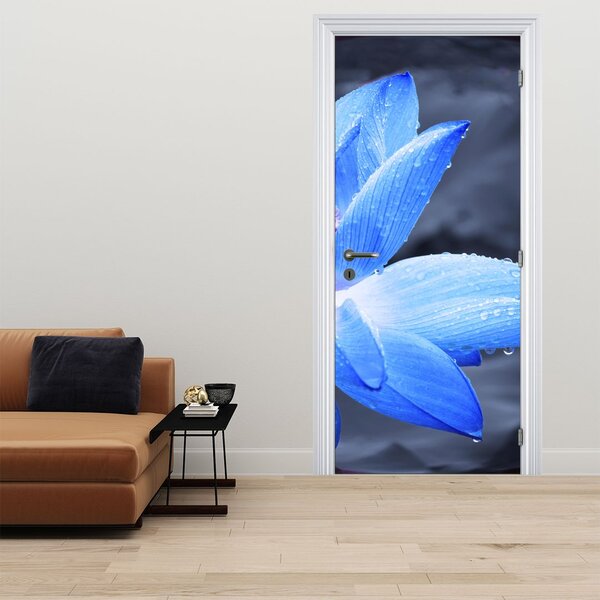 Fototapeta na dveře - Květ v detailu (95x205cm)