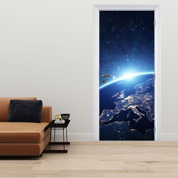Fototapeta na dveře - Planeta Země (95x205cm)