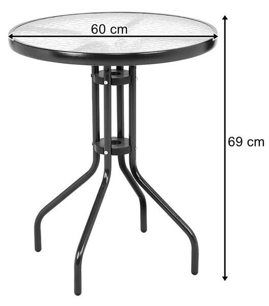 Kulatý stůl ISLAND 60 cm