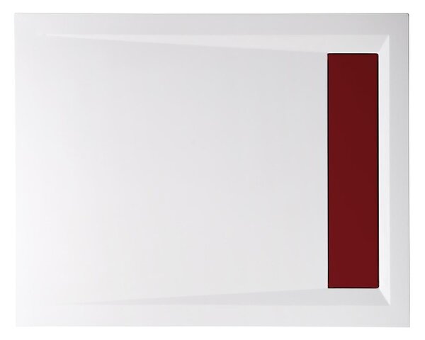 Polysan Polysan, VARESA sprchová vanička z litého mramoru se záklopem, obdélník 100x80x4cm, 71605