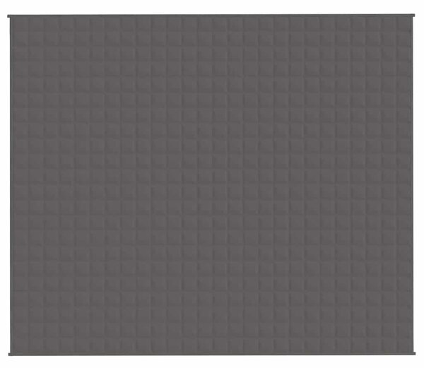 Zátěžová deka šedá 220 x 260 cm 15 kg textil