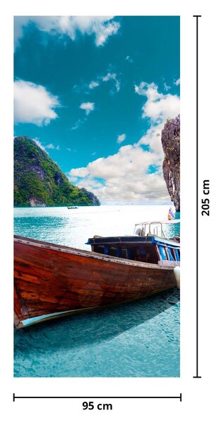 Fototapeta na dveře - Ráj na zemi (95x205cm)