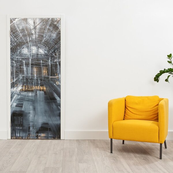 Fototapeta na dveře - Interiér staré budovy (95x205cm)