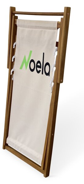 Plážové skládací křeslo NOELA béžová