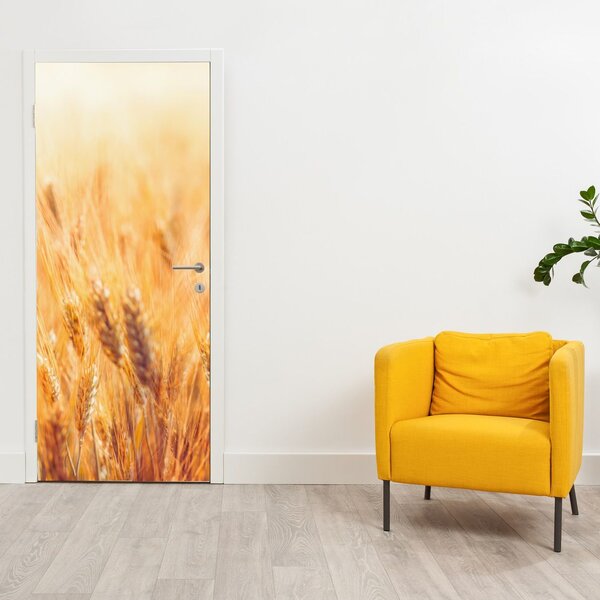 Fototapeta na dveře - Pole s obilím (95x205cm)
