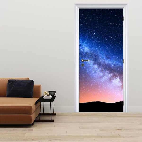 Fototapeta na dveře - Noční krásy hvěžd (95x205cm)