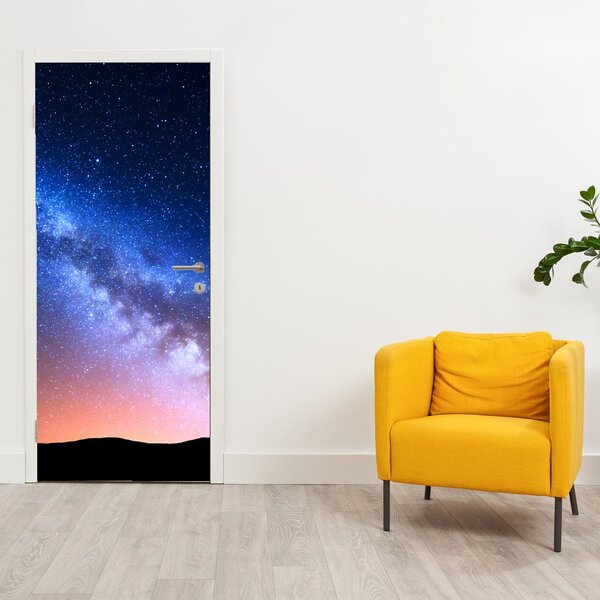 Fototapeta na dveře - Noční krásy hvěžd (95x205cm)