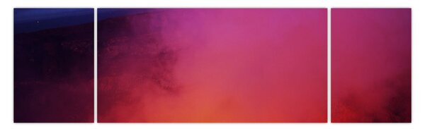 Obraz - vulkán (170x50 cm)