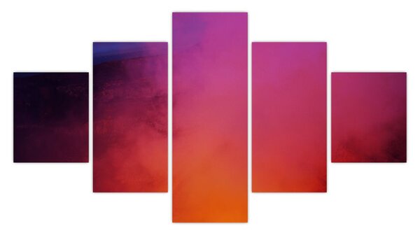 Obraz - vulkán (125x70 cm)