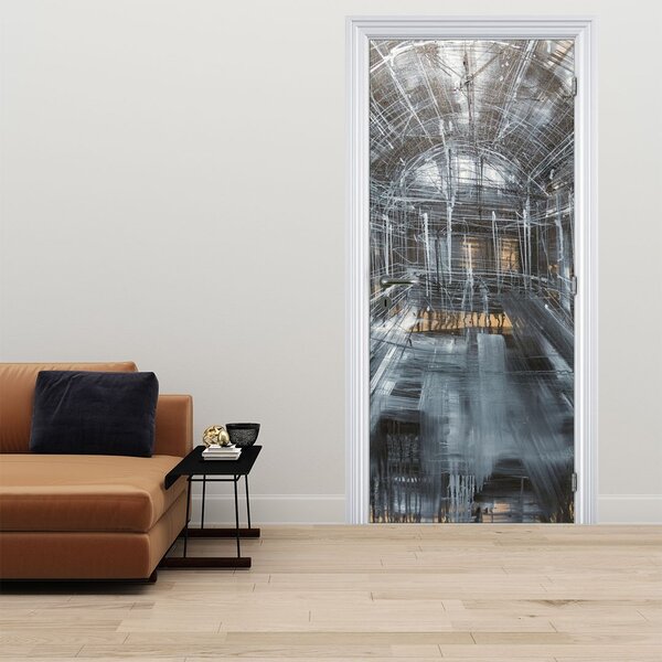 Fototapeta na dveře - Interiér staré budovy (95x205cm)