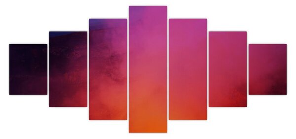 Obraz - vulkán (210x100 cm)