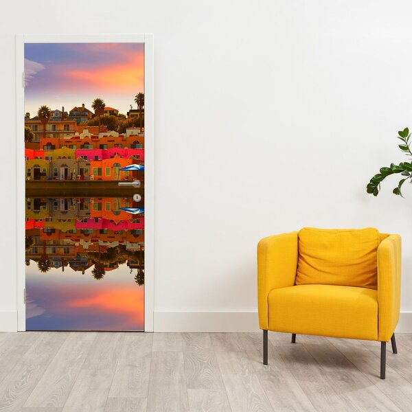 Fototapeta na dveře - Místo pro letní koupání (95x205cm)