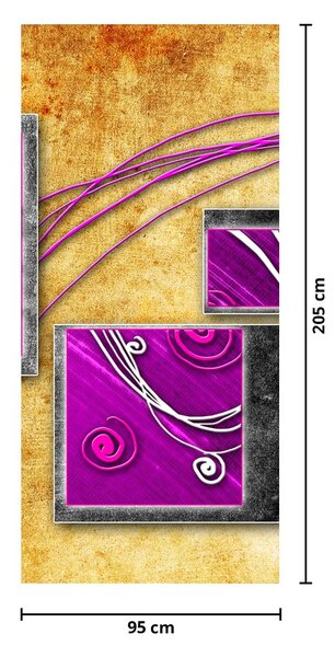 Fototapeta na dveře - Abstrakce (95x205cm)