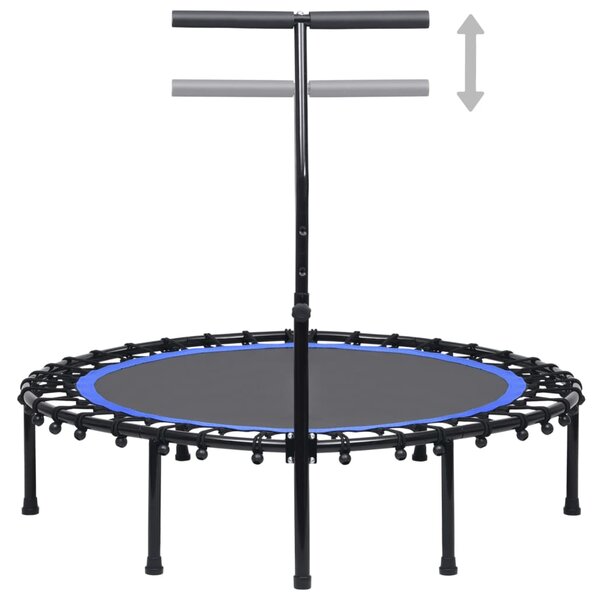 Fitness trampolína s rukojetí 122 cm