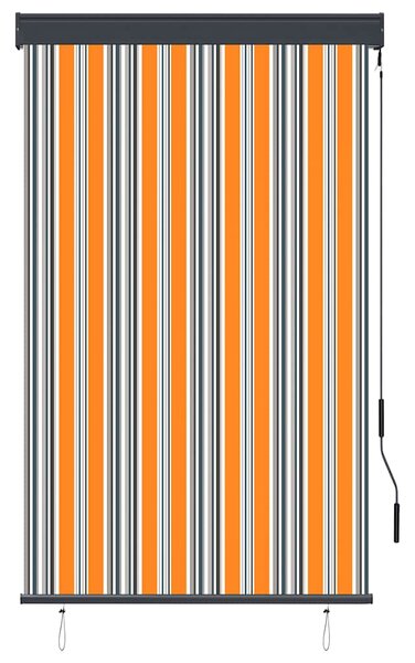 Venkovní roleta 100 x 250 cm žlutomodrá