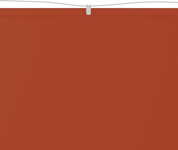 Vertikální markýza terakotová 100 x 1 000 cm oxfordská látka