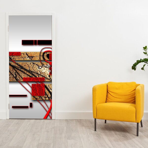 Fototapeta na dveře - Abstrakce (95x205cm)
