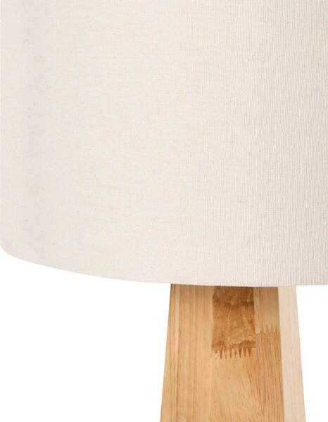Stojací lampa ILALA Dřevo Přírodní