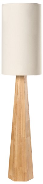 Stojací lampa ILALA Dřevo Přírodní